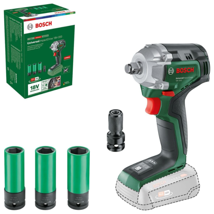 Boulonneuse à chocs 18V-350 UniversalImpactDrive Bosch | ProForPro