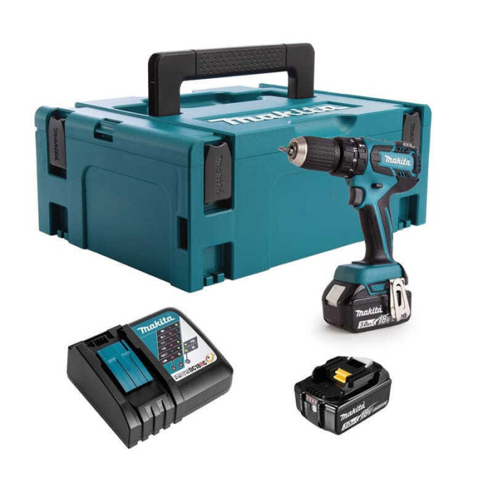 Perceuse visseuse percussion Makita DHP459RFJ