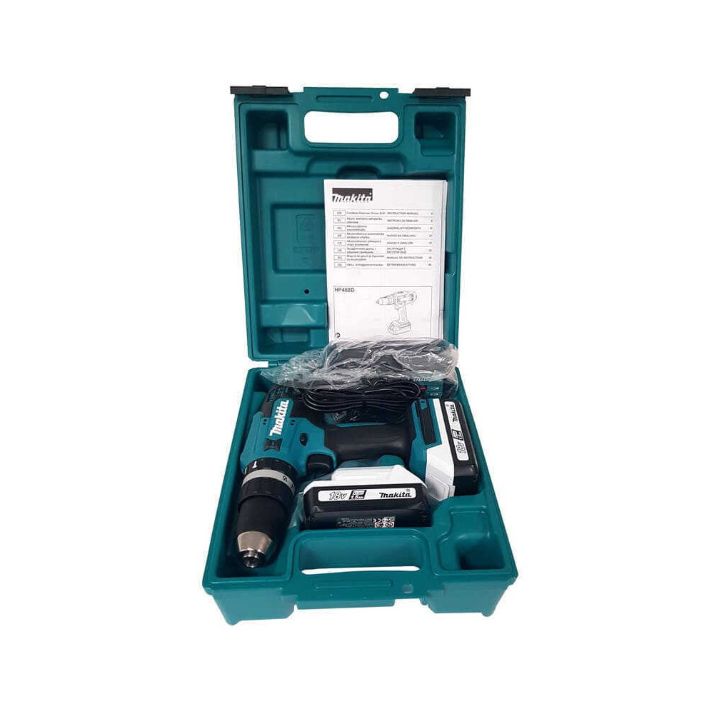 Perceuse a percussion Makita HP488DWE
