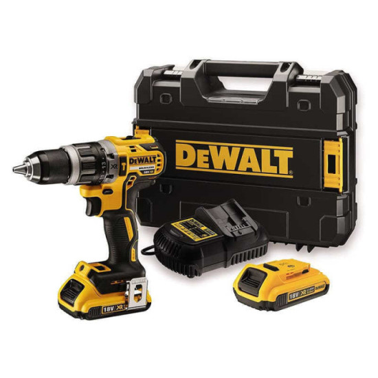 Perceuse a percussion 18V xr 2X20 ah en tstak Dewalt DCD796D2