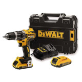Perceuse a percussion 18V xr 2X20 ah en tstak Dewalt DCD796D2