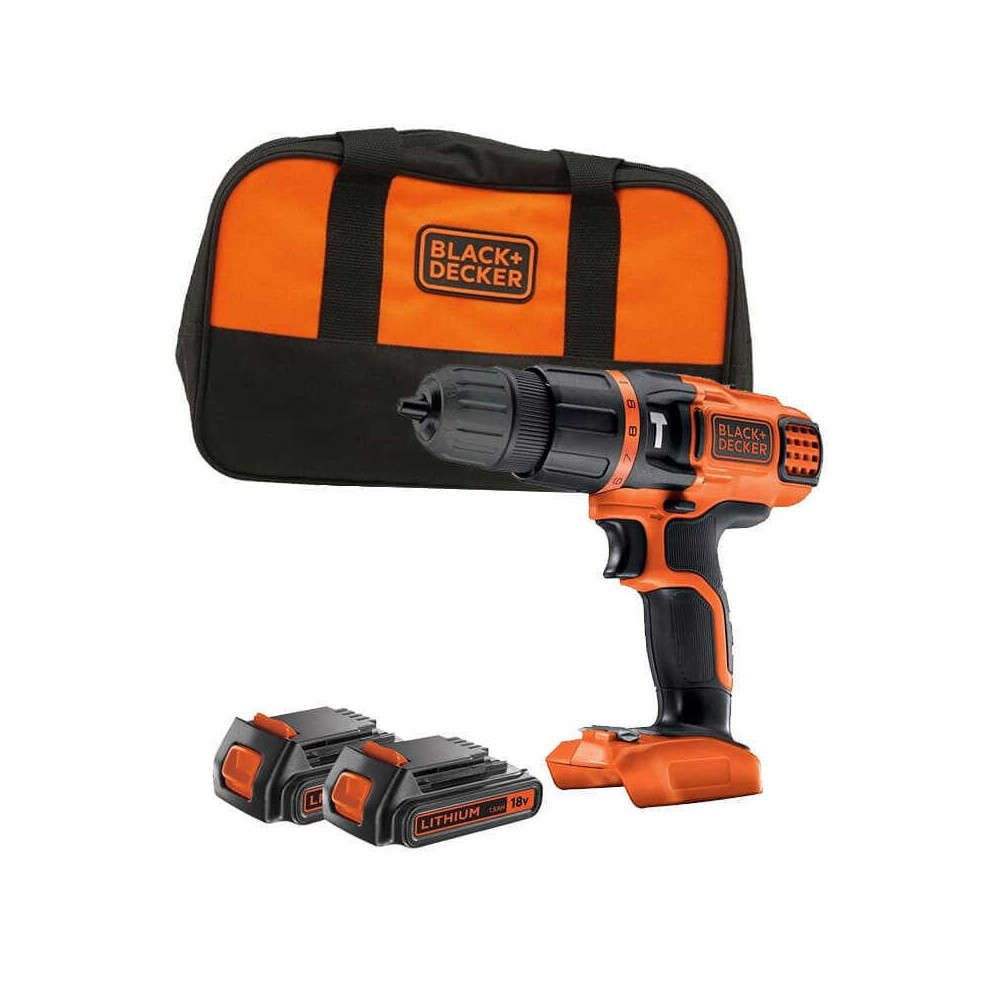 Perceuse a percussion blackdecker BDK188KB2