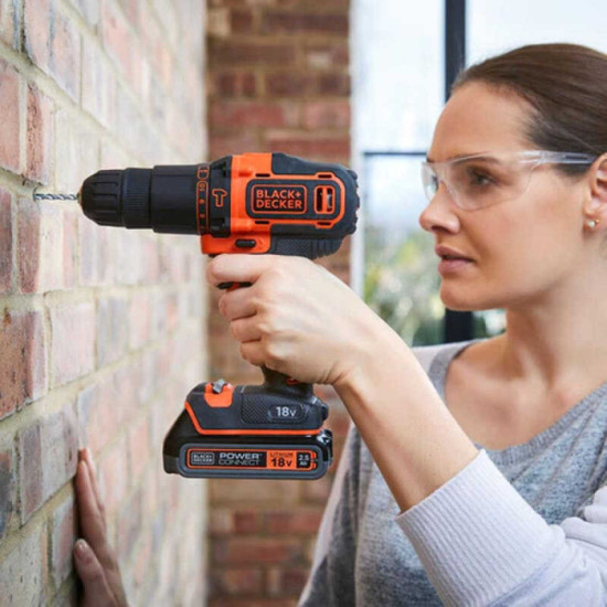 Perceuse a percussion blackdecker BDK188KB2