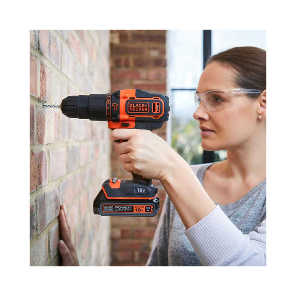 Perceuse a percussion blackdecker BDK188KB2