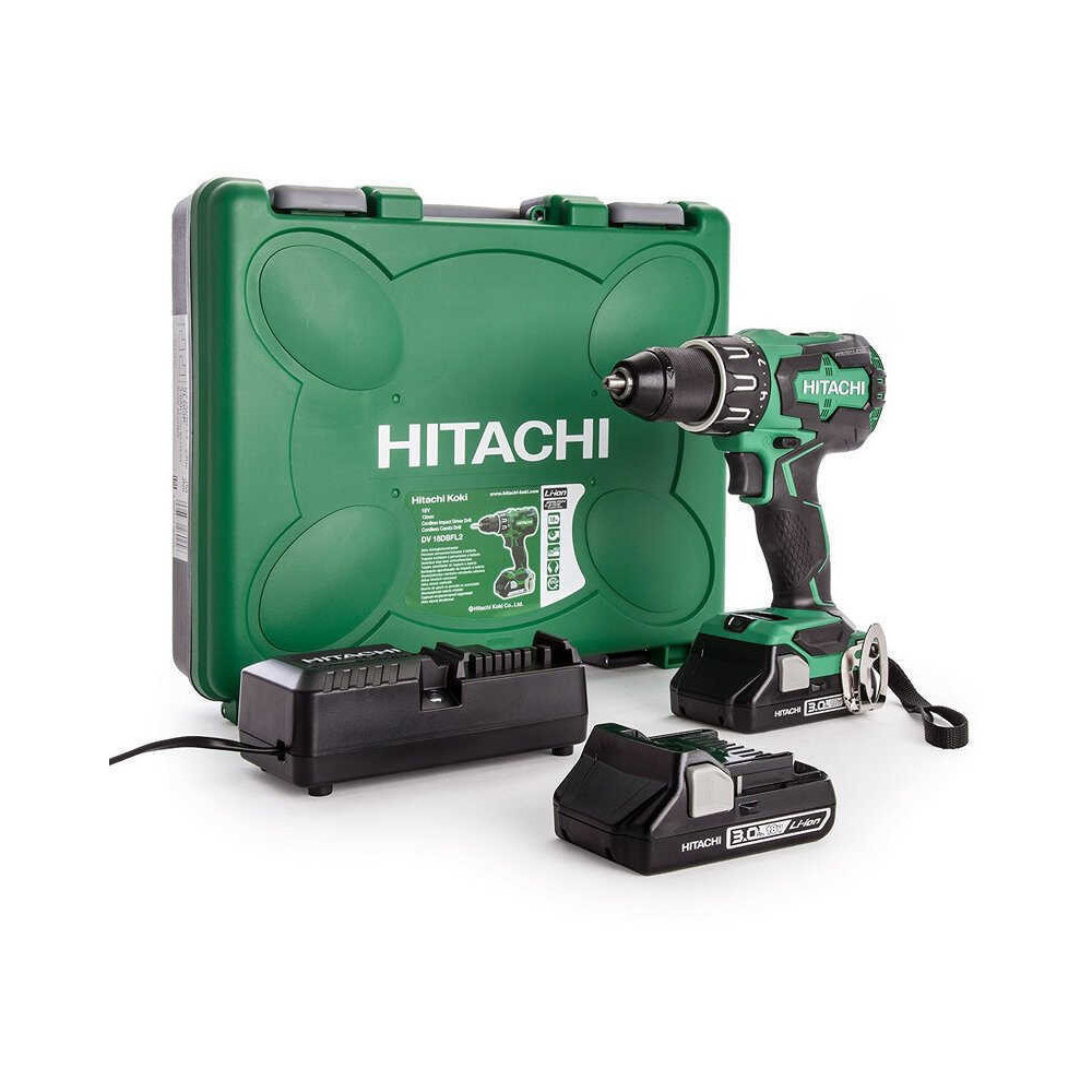 Perceuse visseuse percussion Hitachi DV18DBFL2 jm