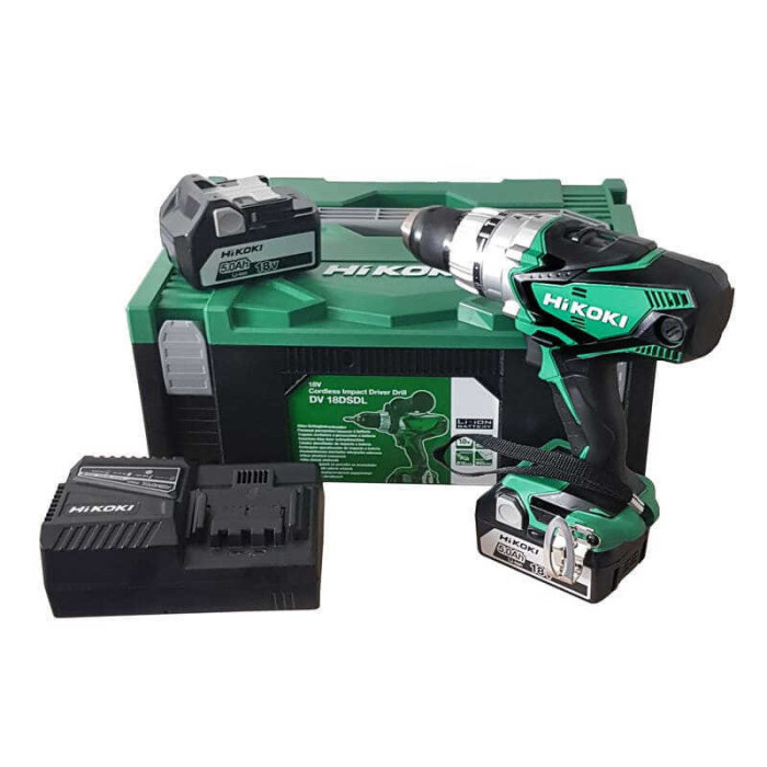 Perceuse visseuse percussion Hikoki DV18DSDLWPZ