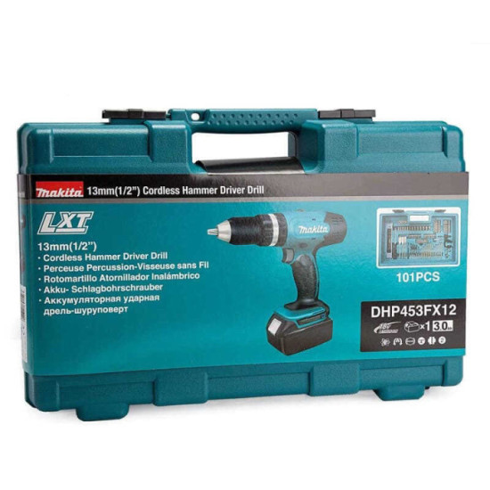 Perceuse a percussion Makita DHP453FX12