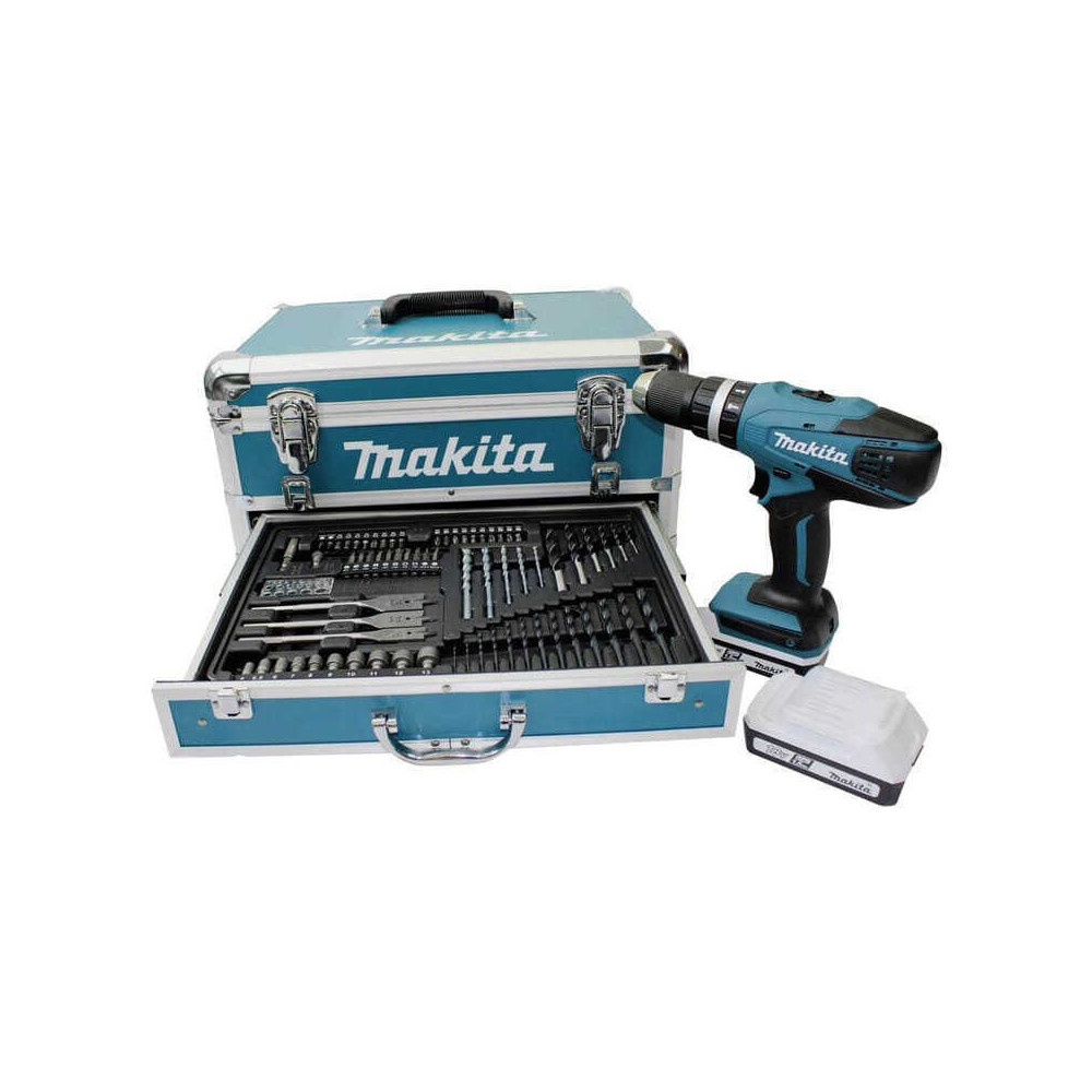 Perceuse visseuse percussion Makita HP457DWEX4