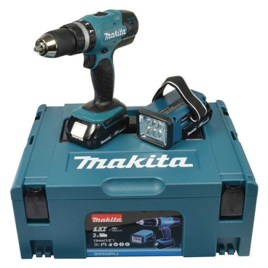 Perceuse visseuse percussion Makita DHP453RFJ