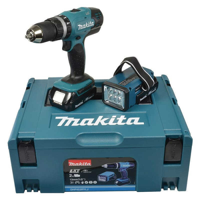 Perceuse visseuse percussion Makita DHP453RFJ