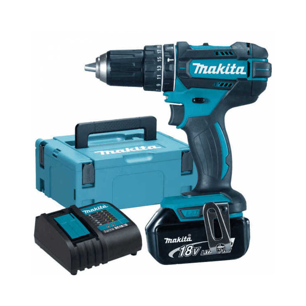 Perceuse a percussion 18V Makita DHP482SF1J