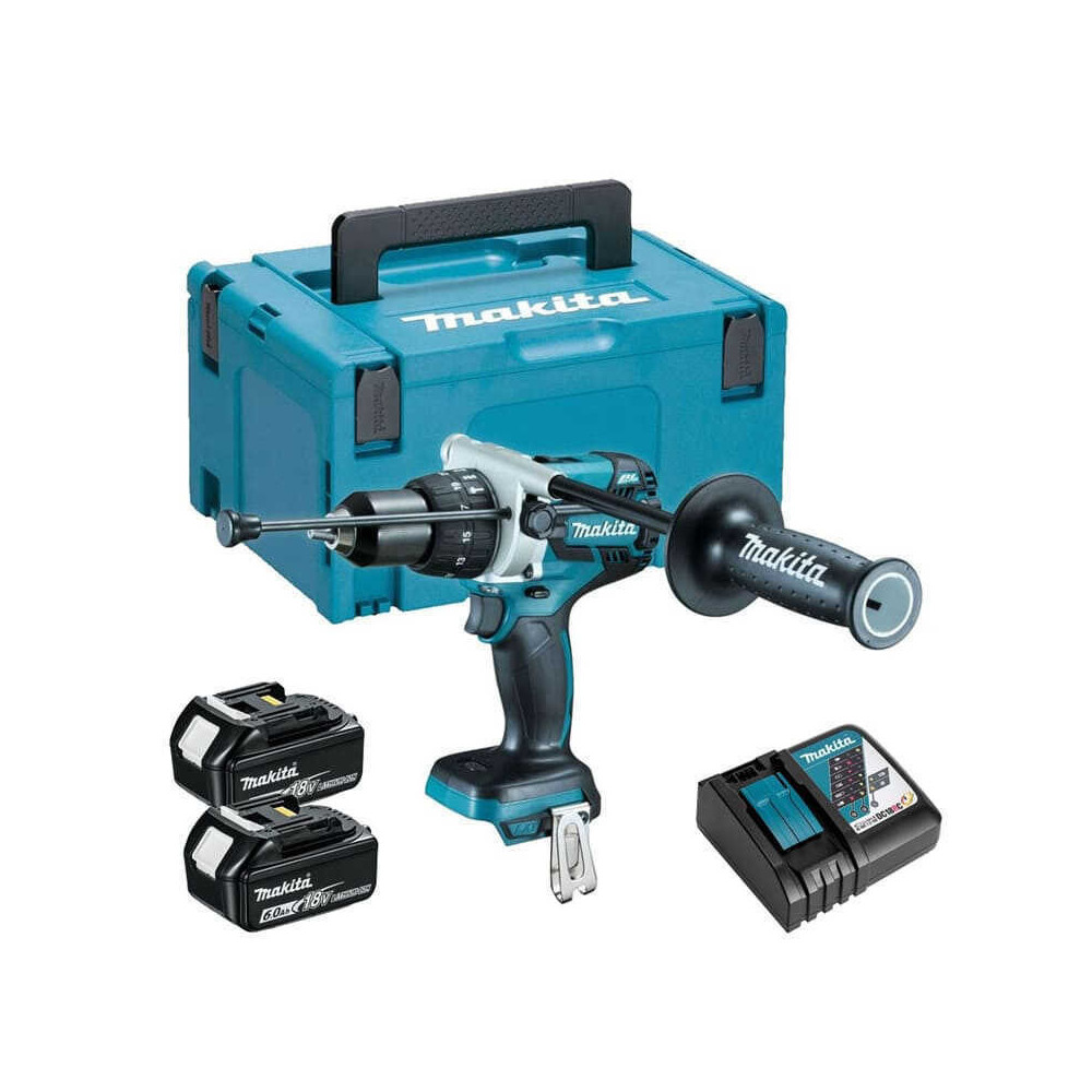 Perceuse visseuse a percussion Makita DHP481RGJ