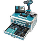 Perceuse percussion avec accessoires Makita DHP482RFX9