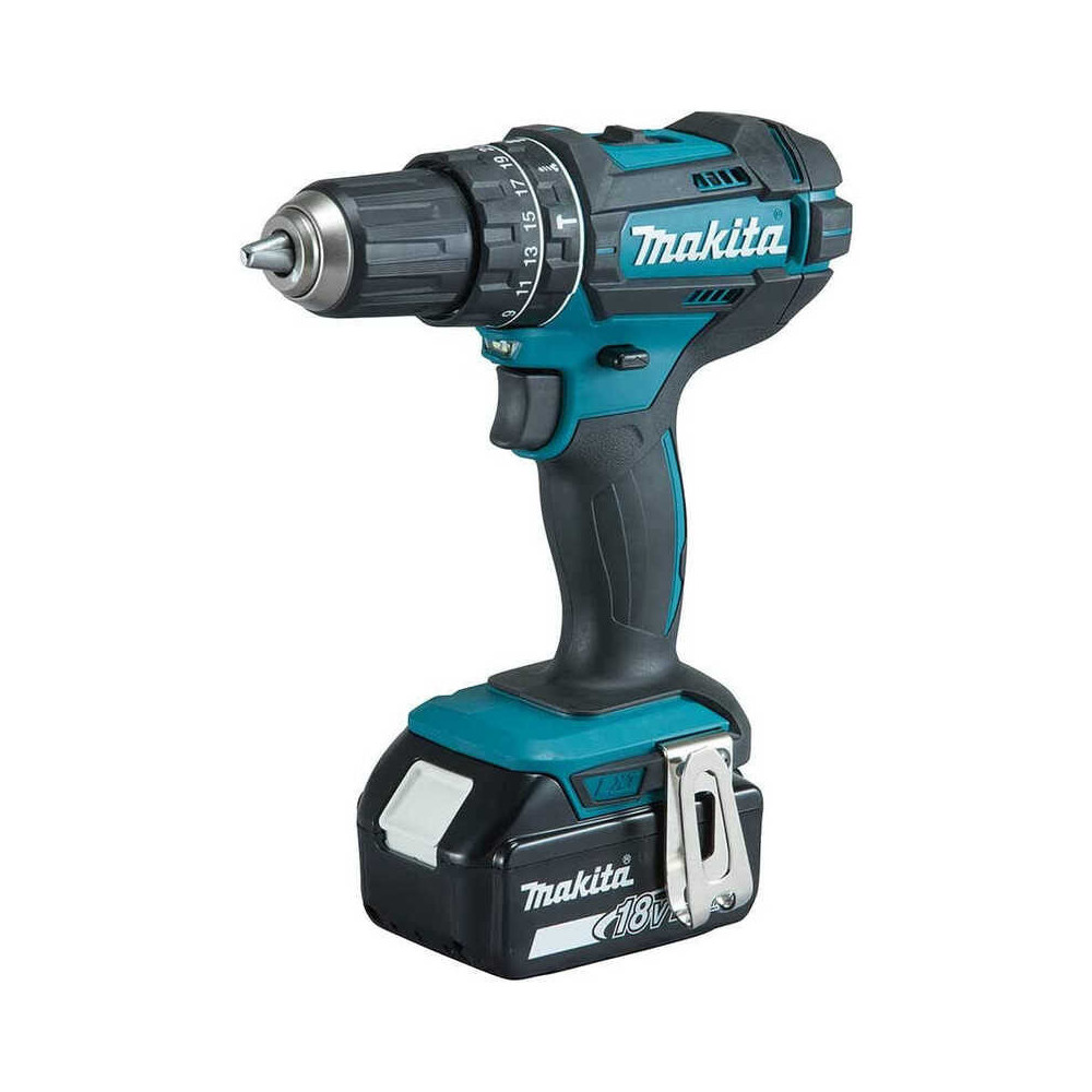 Perceuse percussion avec accessoires Makita DHP482RFX9
