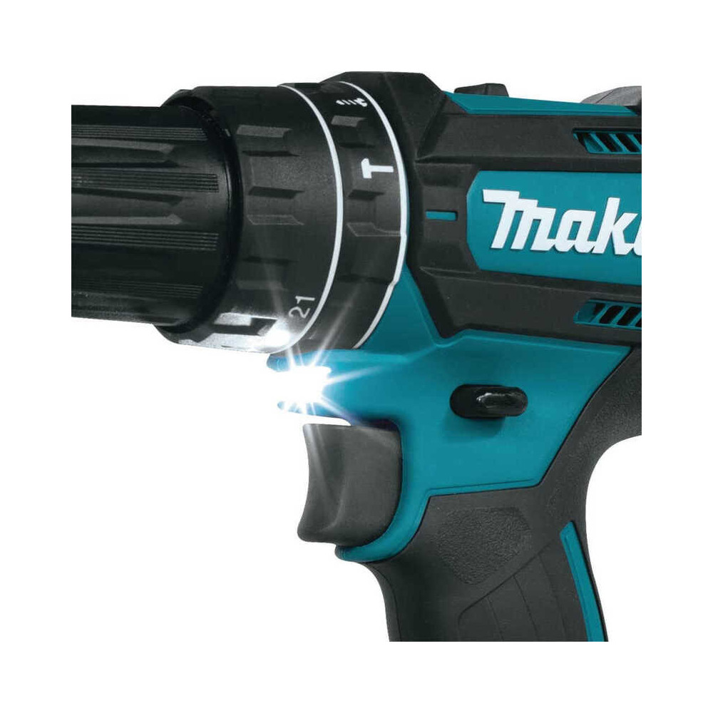 Perceuse percussion avec accessoires Makita DHP482RFX9