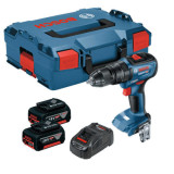 Perceuse visseuse a percussion 18V 50NM 2X50AH gsb 18V 50 en coffret Bosch 06019H5101
