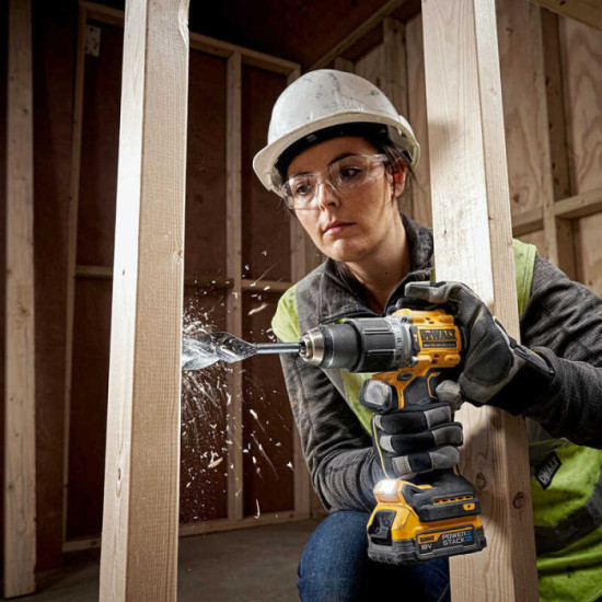 Perceuse a percussion sans fil powerstack Dewalt DCD805E2T qw