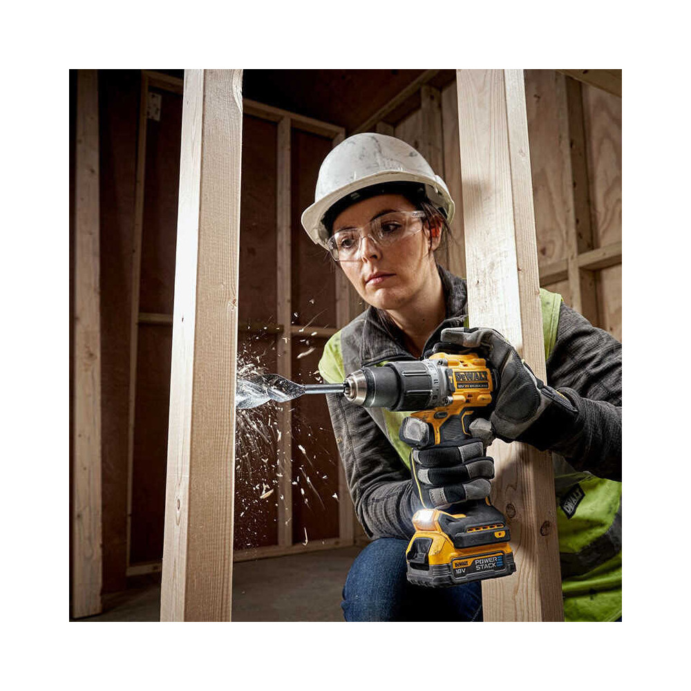 Perceuse a percussion sans fil powerstack Dewalt DCD805E2T qw