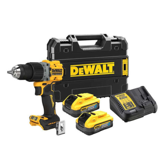Perceuse a percussion 18V powerstack Dewalt DCD805H2T qw