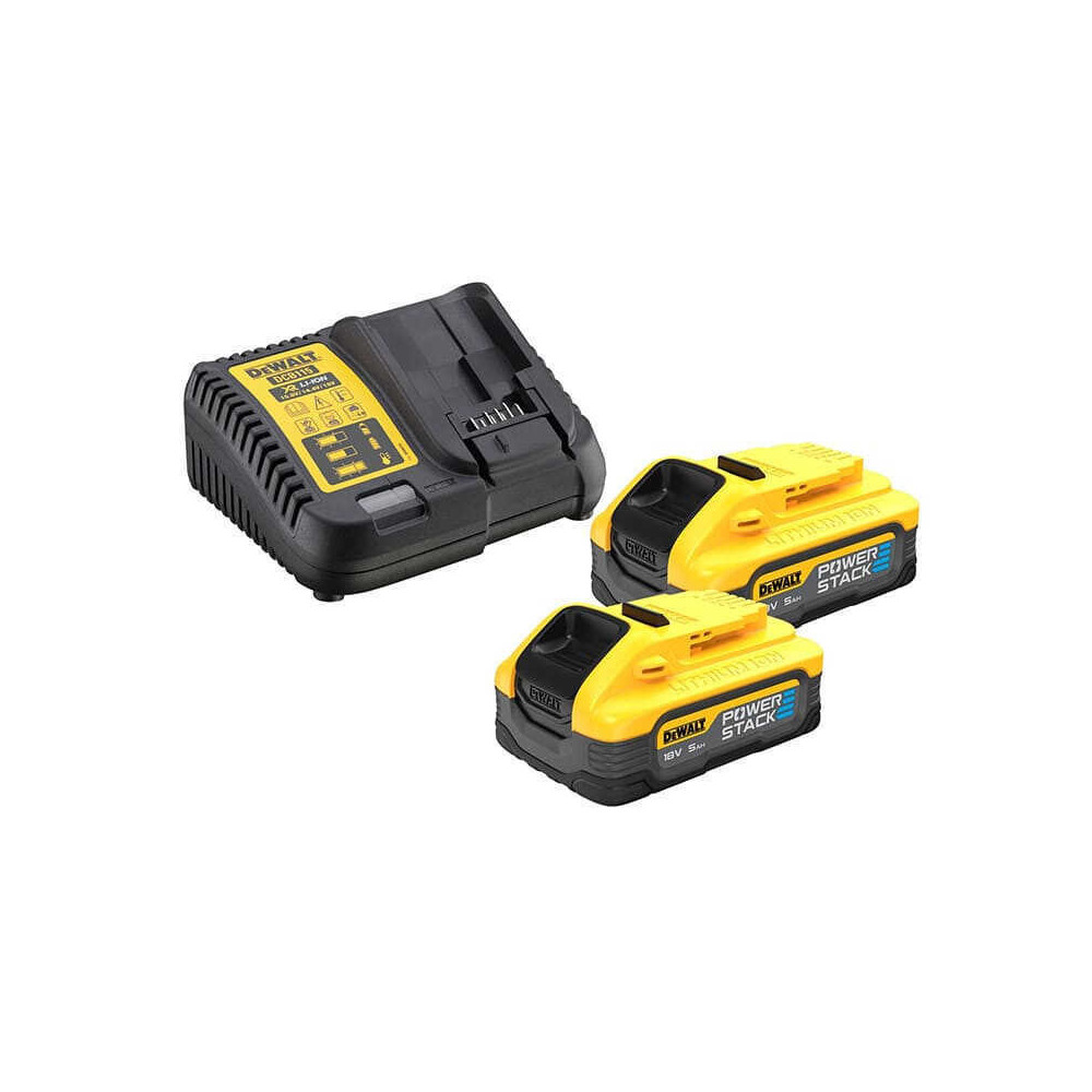 Perceuse a percussion 18V powerstack Dewalt DCD805H2T qw