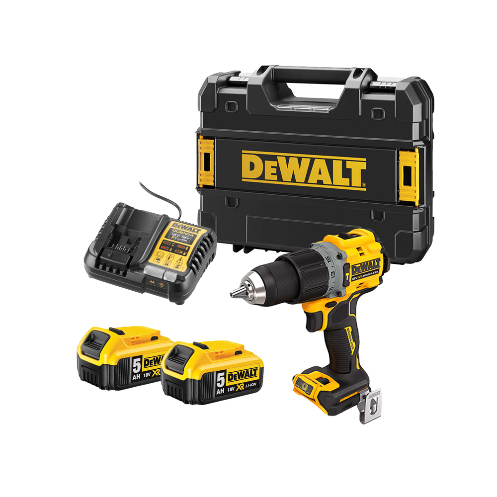 Perceuse a percussion 18V Dewalt DCD805P2T qw