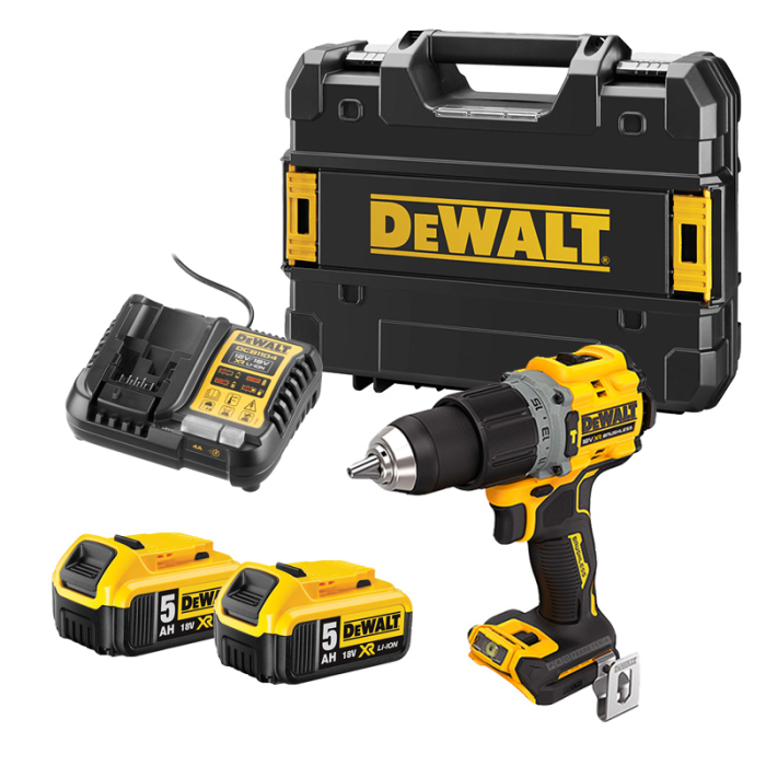 Perceuse a percussion 18V Dewalt DCD805P2T qw