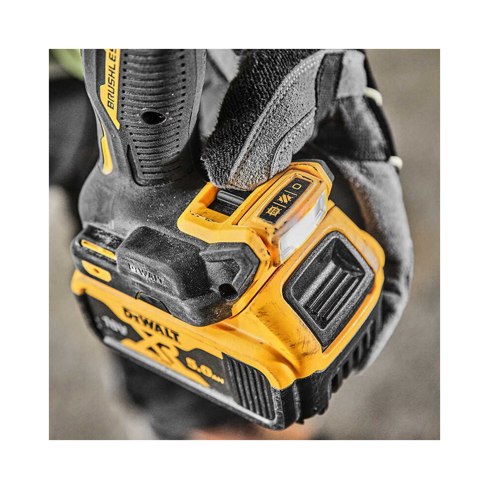 Perceuse a percussion 18V Dewalt DCD805P2T qw