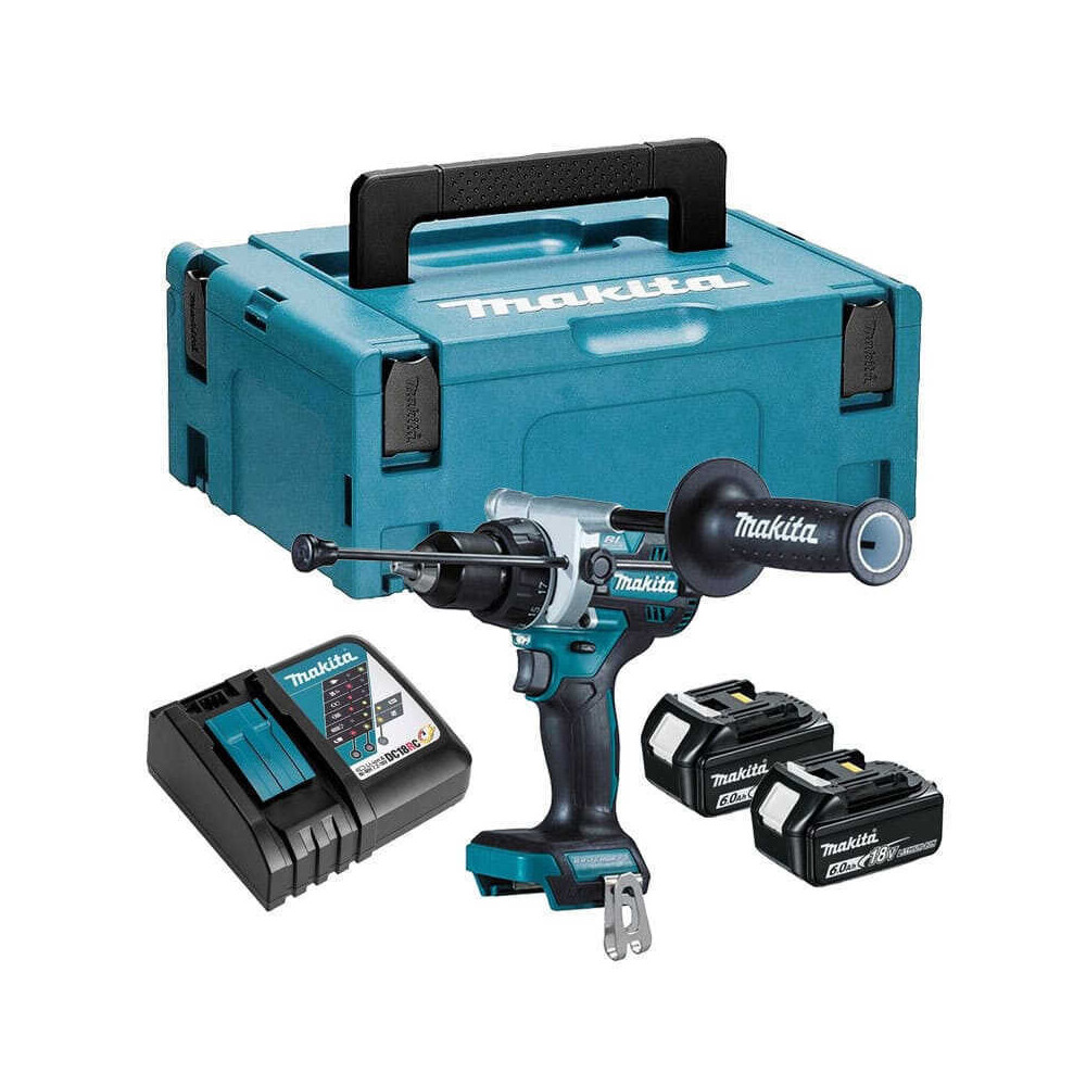 Perceuse visseuse percussion Makita DHP486RGJ