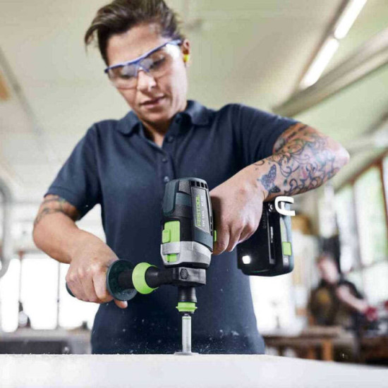 Perceuse a percussion 18V 1X40 1X50 ah ah quadrive tpc 18 4 50 40 i set xl Festool 577622