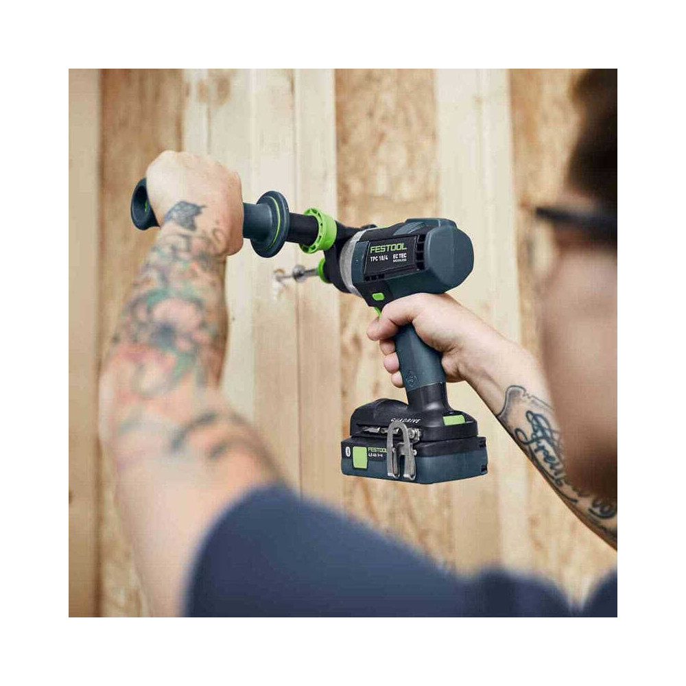Perceuse a percussion 18V 1X40 1X50 ah ah quadrive tpc 18 4 50 40 i set xl Festool 577622