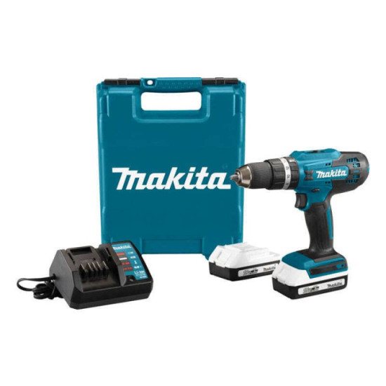Perceuse a percussion Makita HP488DAWE