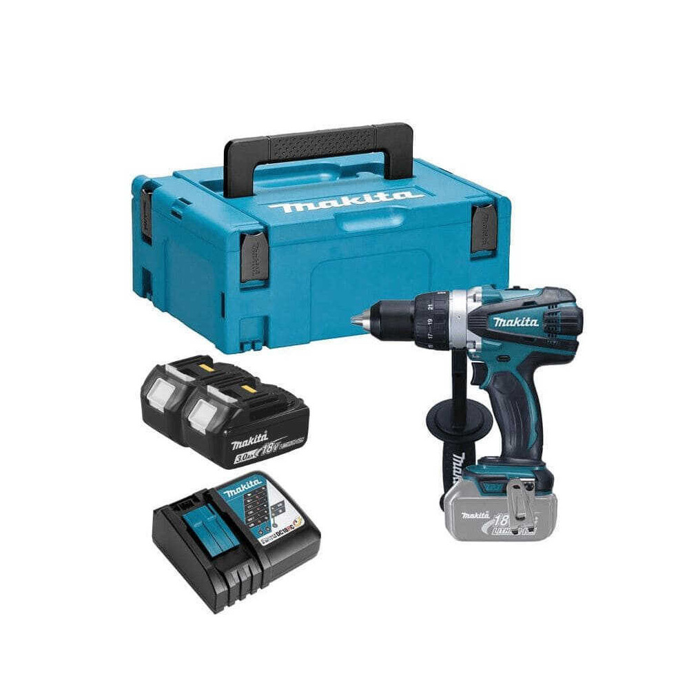 Perceuse a percussion sans fil 18V Makita DHP451RFJ