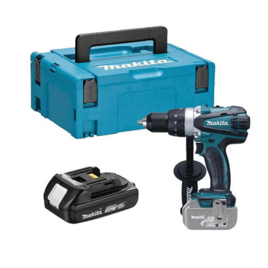 Perceuse a percussion 18V lxt avec batterie Makita DHP451Y1J