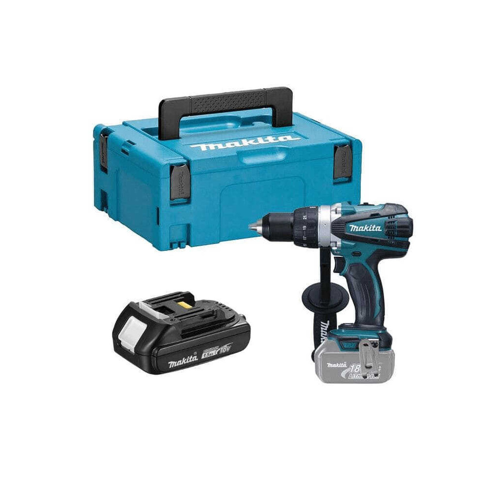Perceuse a percussion 18V lxt avec batterie Makita DHP451Y1J