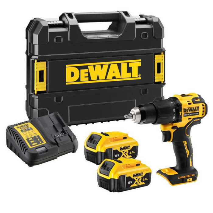 Perceuse a percussion 18V 2X50 ah en coffret Dewalt DCD709P2T qw