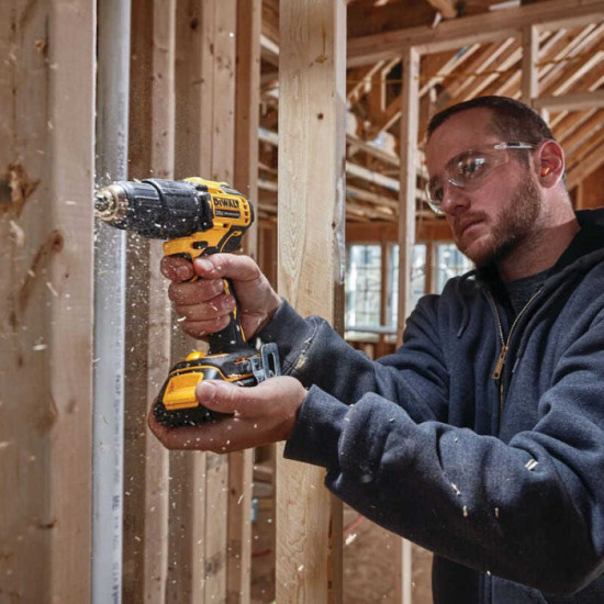 Perceuse a percussion sans fil en coffret Dewalt DCD709D2T qw