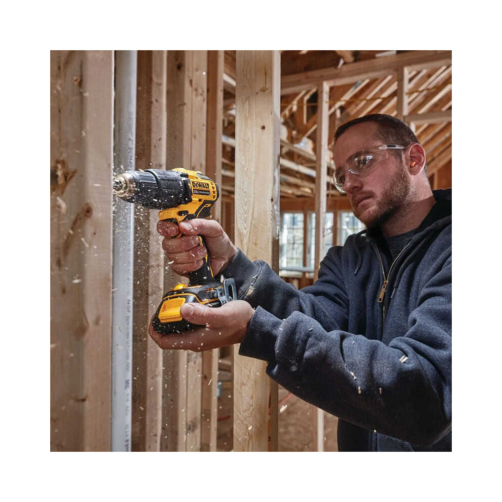 Perceuse a percussion sans fil en coffret Dewalt DCD709D2T qw