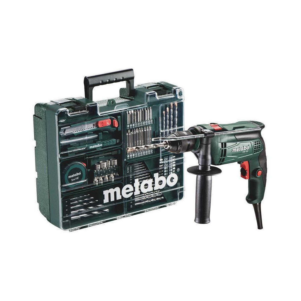 Perceuse percussion 60 accessoires Metabo SBE650SET