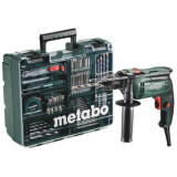 Perceuse percussion 60 accessoires Metabo SBE650SET