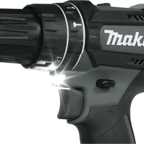 Perceuse visseuse a percussion noir 18 v o 13 mm 3 x 30AH en makpac Makita DHP482F3JB