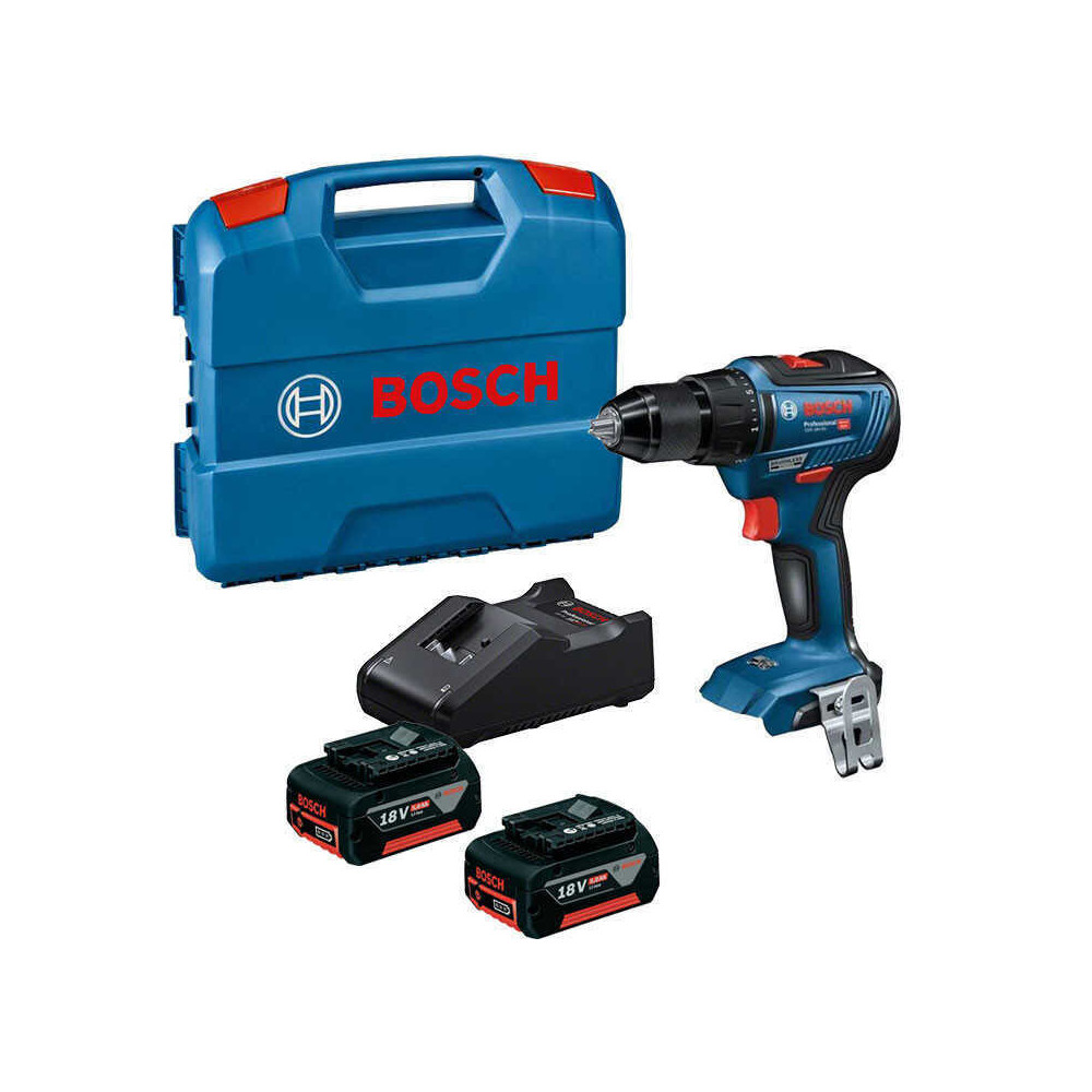 Perceuse a percussion 18V 55 nm 2X5AH gsb 18V 55 Bosch 0615990M5W