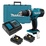 Perceuse percussion 18V coffret Makita DHP453SYE