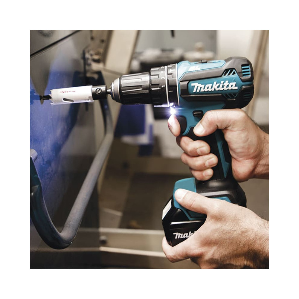 Perceuse percussion 18V 2X30 ah dans mallette Makita DHP485SFE