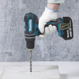 Perceuse visseuse a percussion 18V lxt O13 mm 2X30AH Makita DHP482SFE