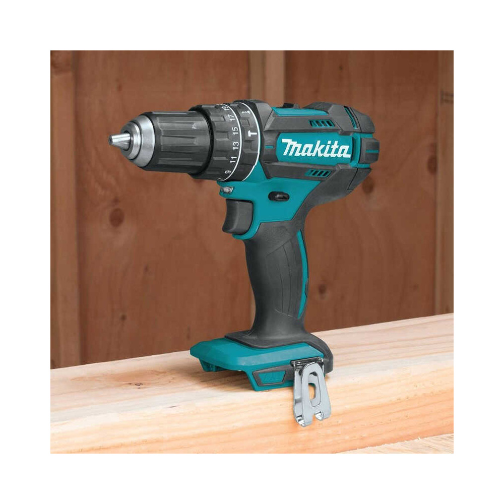 Perceuse visseuse a percussion 18V lxt O13 mm 2X30AH Makita DHP482SFE
