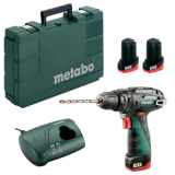 Perceuse a percussion 12V 2X2AH en coffret Metabo 600385500