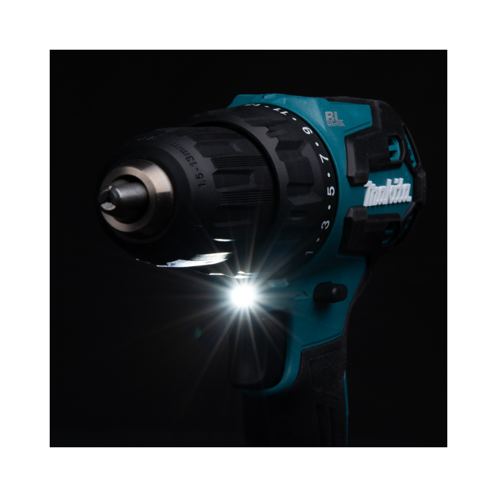 Perceuse visseuse a percussion 18V lxt O13 mm 2X30AH chargeur en makpac Makita DHP490SFJ