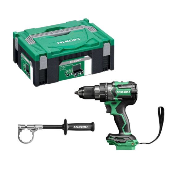 Perceuse visseuse a percussion 140NM solo en hitcase Hikoki DV18DCW2Z