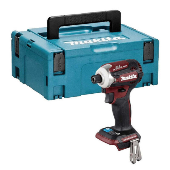 Visseuse chocs 18V Makita edition rouge en makpac DTD171ZJAR