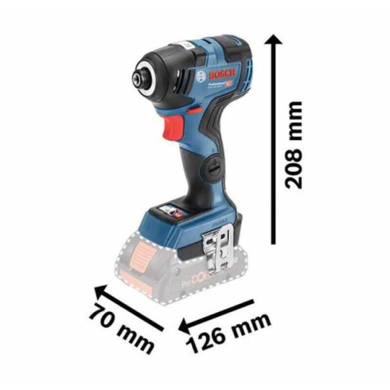 Visseuse a chocs 18V gdr 18V 200 c Bosch 06019G4102